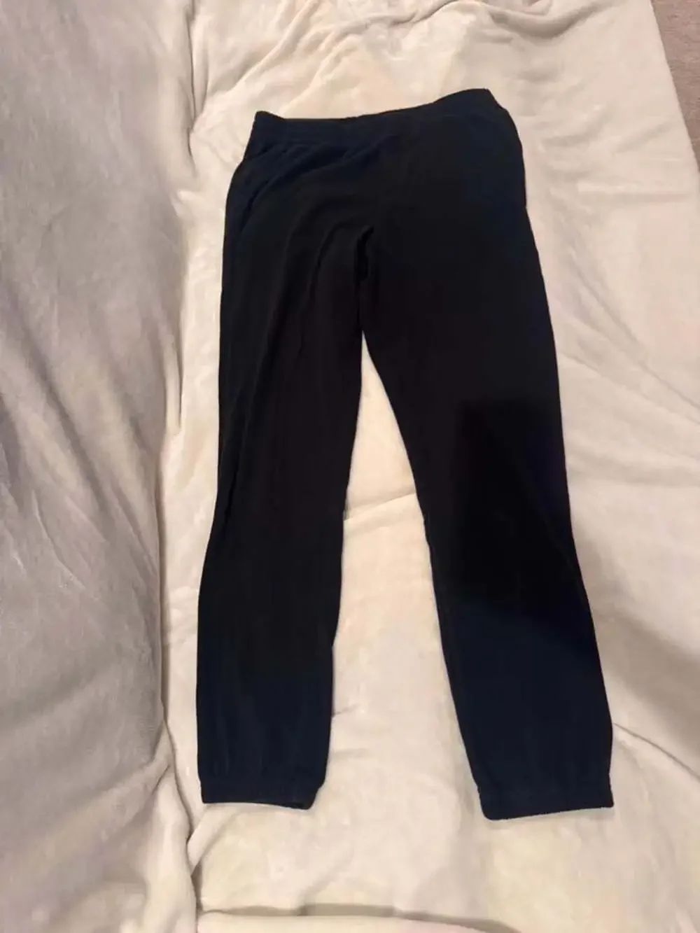 Vans Black Sweatpants with logo & back pocket Boys XL